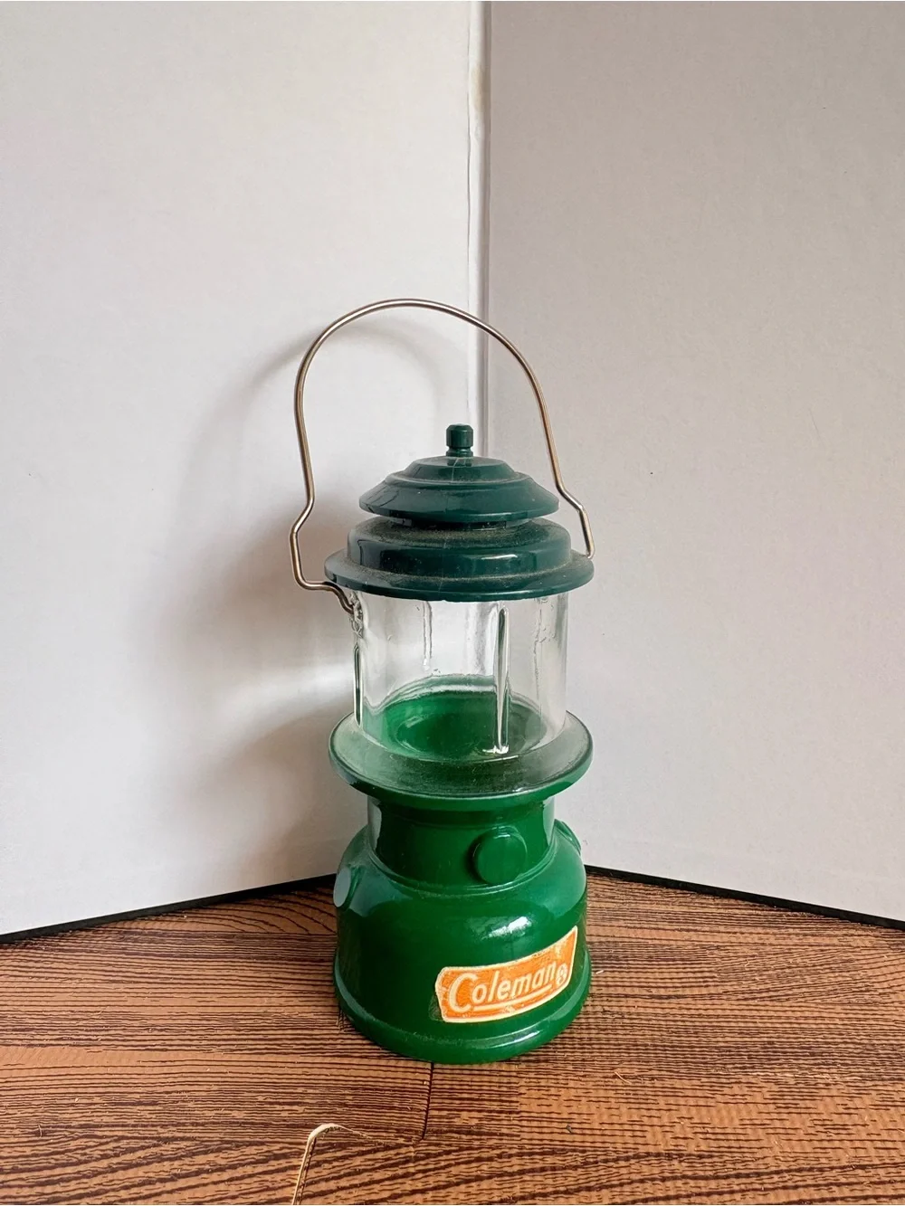 Avon Green 1970’s Mini Coleman Lantern Bottle